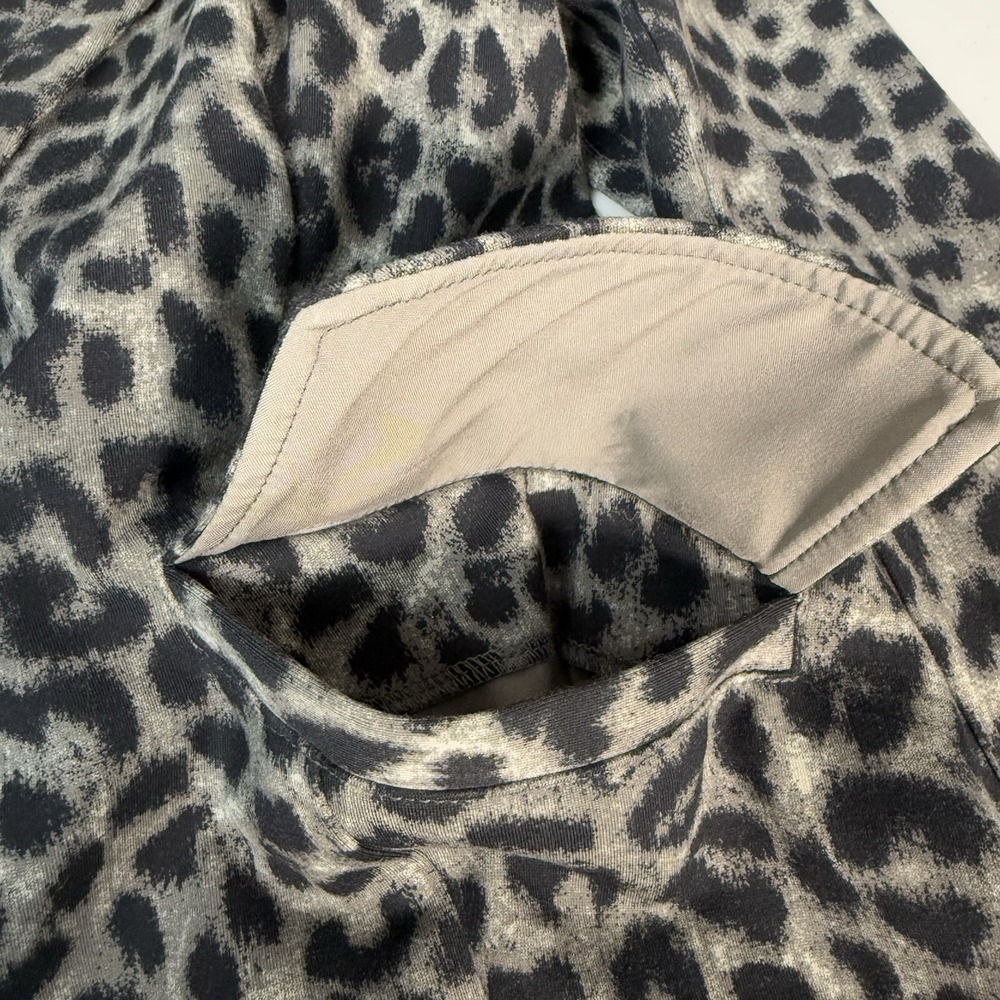 Cabi Women's size 4 Cheetah Print Formal Jacket/Skirt w/Pockets Corpcore Mobwife - Picture 12 of 16